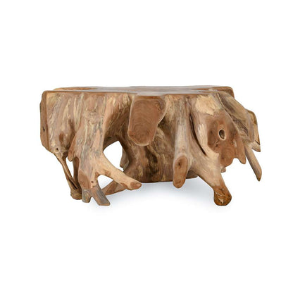 Classic Home - Cypress Root Coffee Table Natural - 51005386 veiw 2