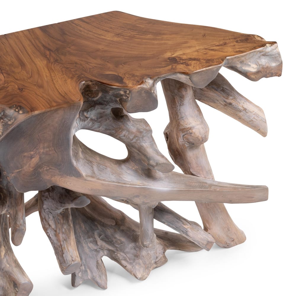 Classic Home - Cypress Root Console Table 59-60in - 51000001 veiw 3