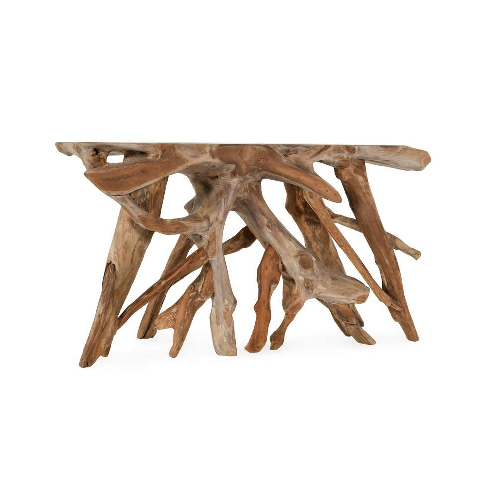 Classic Home - Cypress Root Console Table 59-60in Natural - 51005387