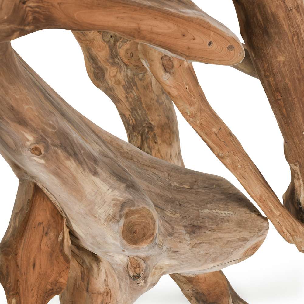 Classic Home - Cypress Root Console Table 59-60in Natural - 51005387 veiw 4