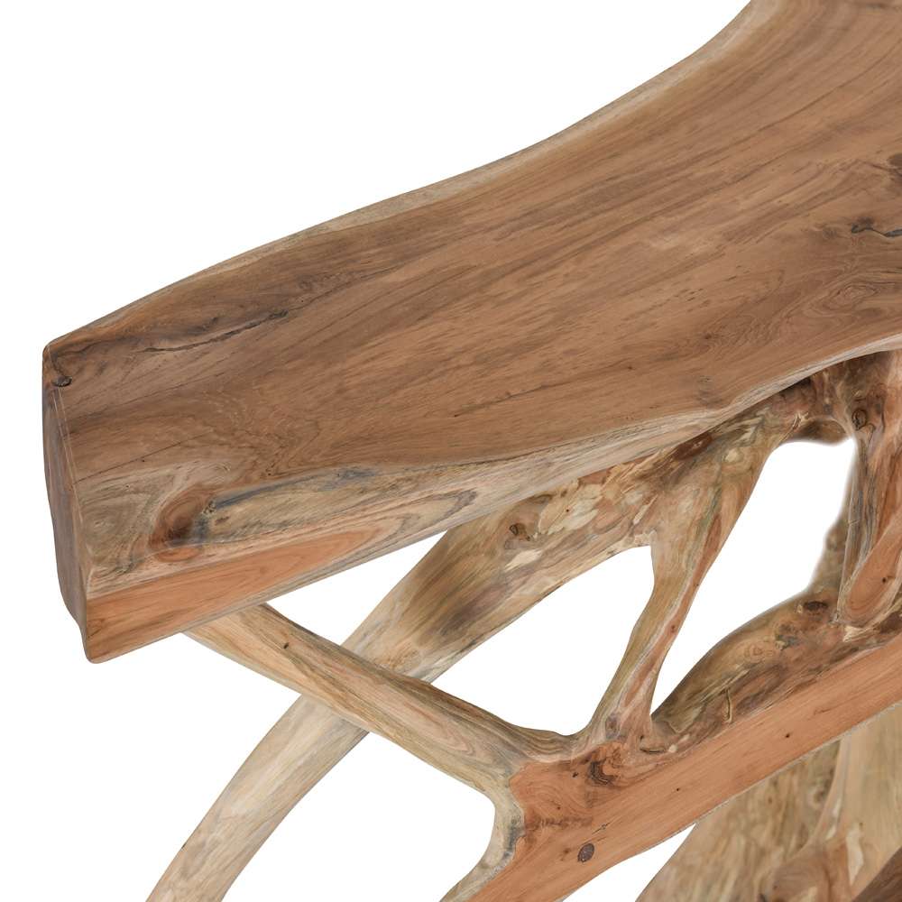 Classic Home - Cypress Root Console Table 70-71in Natural - 51005388 veiw 4