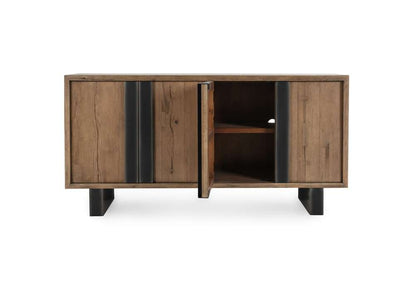 Classic Home - Danica Reclaimed Oak 4Dr Buffet Cafe Brown - 52004065 veiw 3