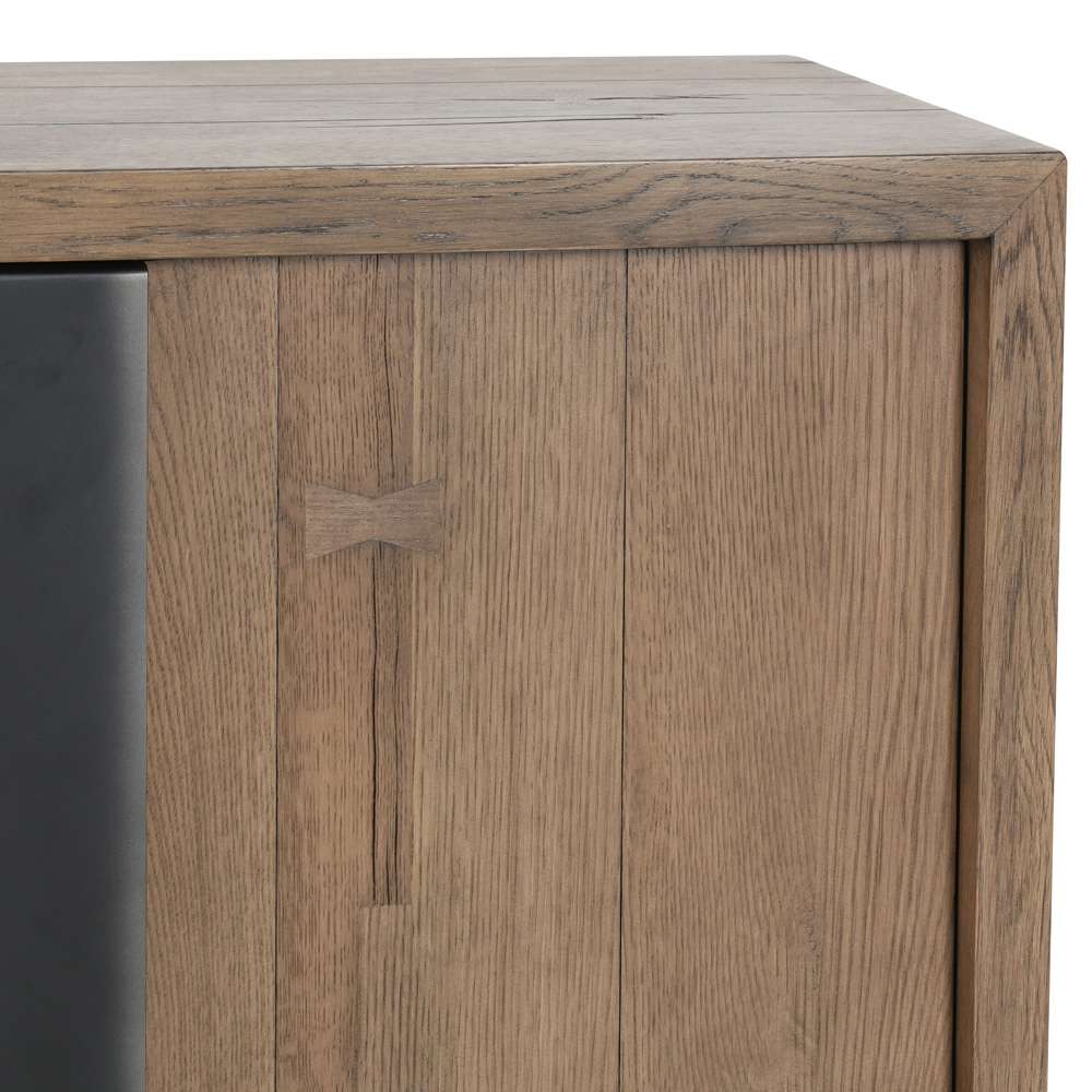 Classic Home - Danica Reclaimed Oak 4Dr Buffet Cafe Brown - 52004065 veiw 5