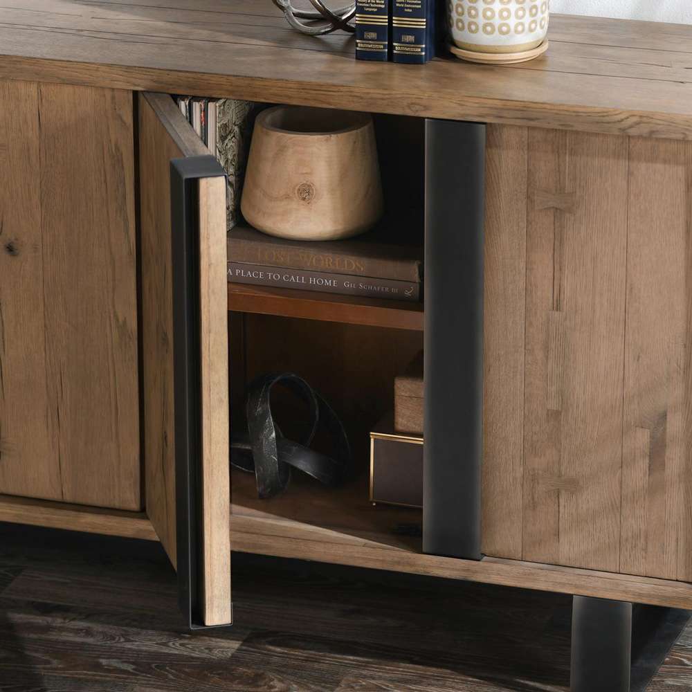 Classic Home - Danica Reclaimed Oak 4Dr Buffet Cafe Brown - 52004065 veiw 8