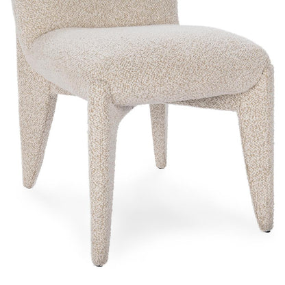 Classic Home  - Danson Upholstered Fabric Dining Chair - Cream - 53006345 veiw 5