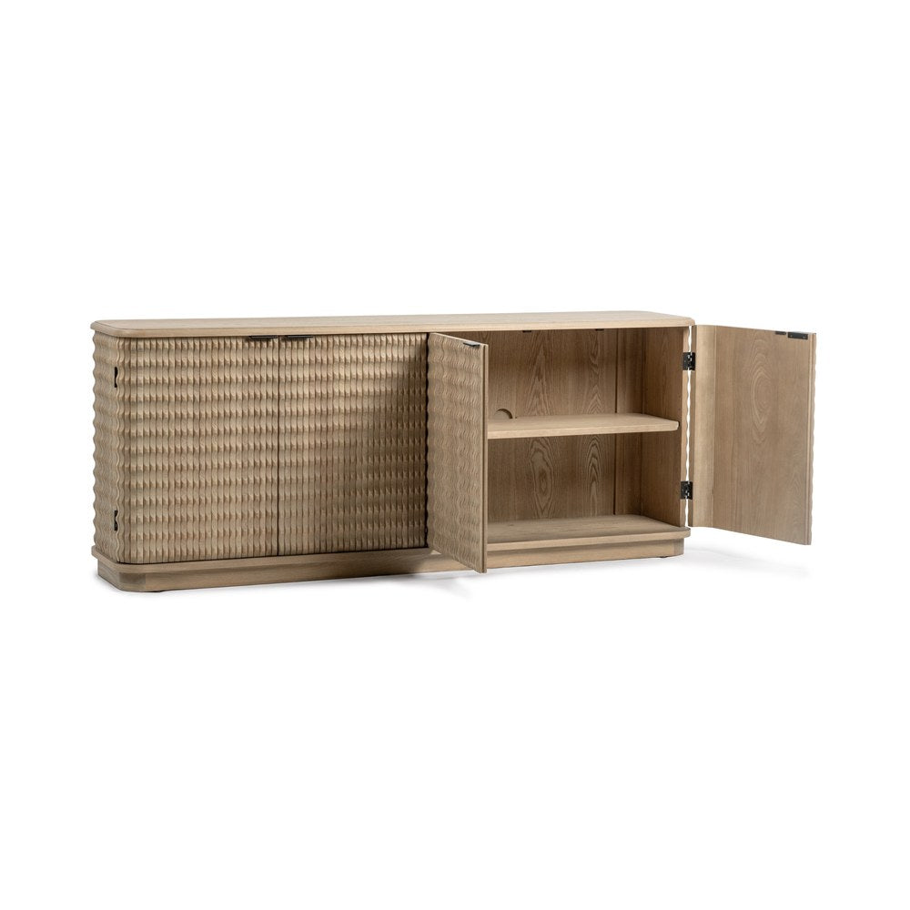 Classic Home - Dariel Elm Wood Sideboard Buffet - Soft Reef - 52004758 view 3