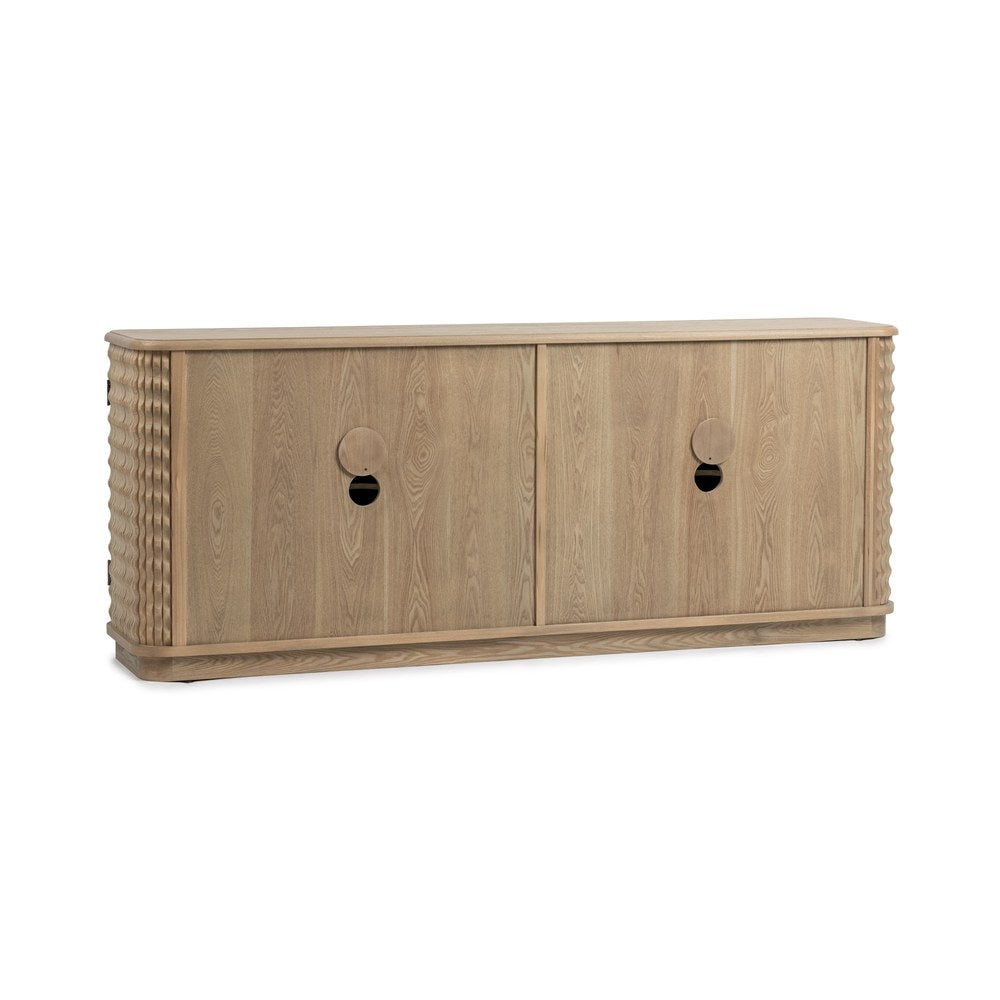 Classic Home - Dariel Elm Wood Sideboard Buffet - Soft Reef - 52004758 view 4