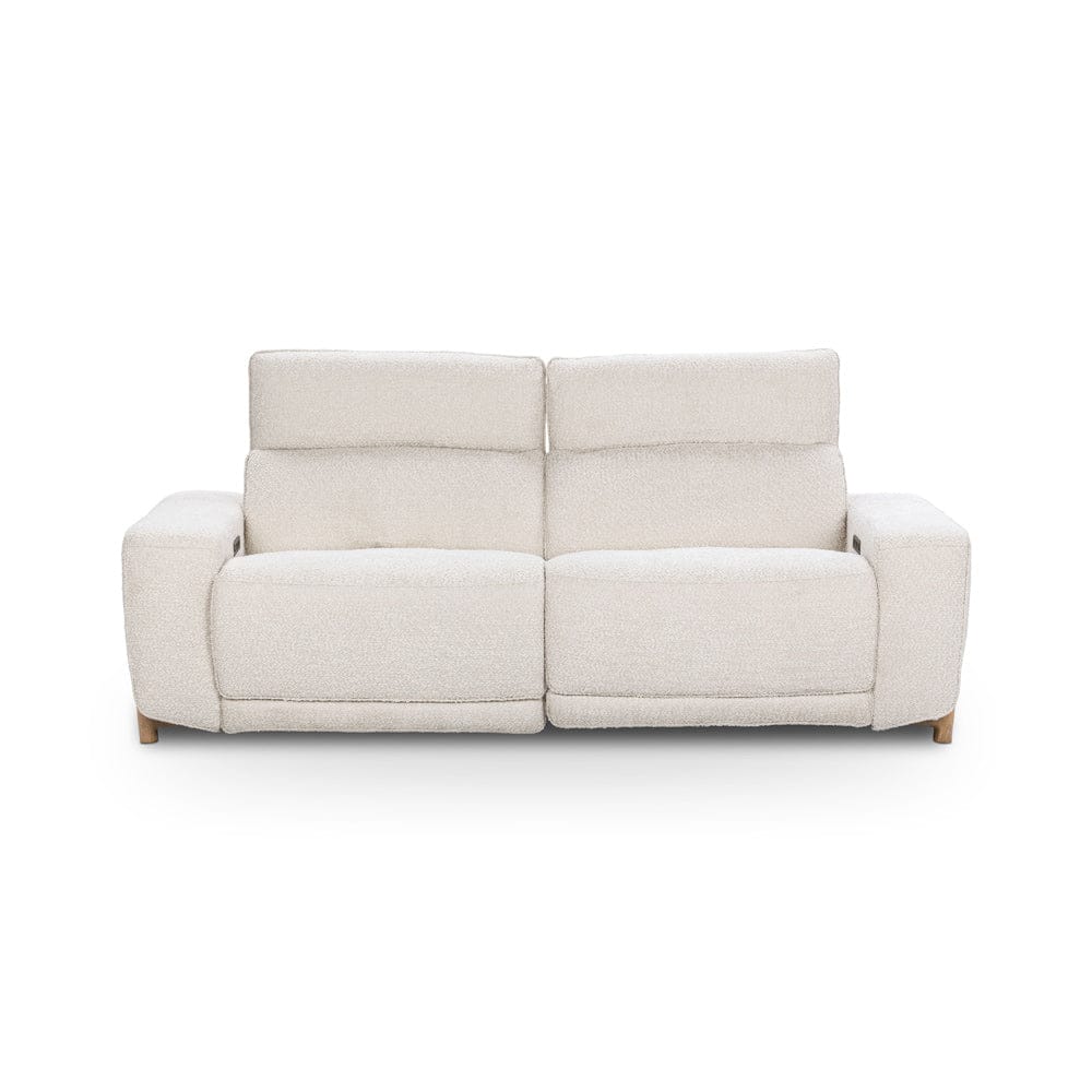 Classic Home - Darrow Zero Gravity Power Recliner Upholstered Fabric Sofa - Ivory - 2220SF11