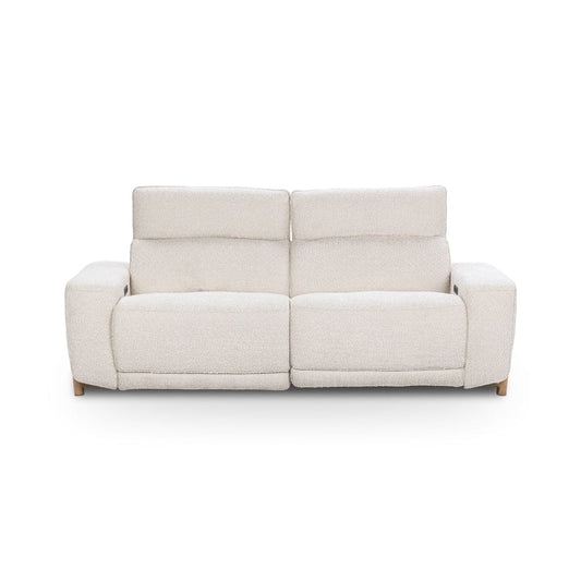Classic Home - Darrow Zero Gravity Power Recliner Upholstered Fabric Sofa - Ivory - 2220SF11