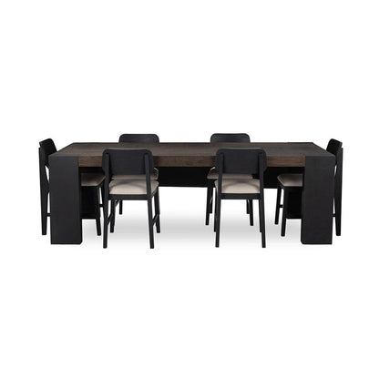 Classic Home  - Deaven 94in Wood Dining Table in Brown - 51031716 veiw 5