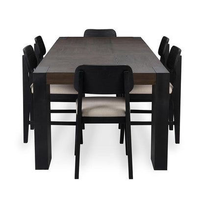 Classic Home  - Deaven 94in Wood Dining Table in Brown - 51031716 veiw 7