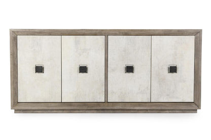 Classic Home - Denver 80in Wood Distressed Gray Sideboard Buffet - 52004066 veiw 2