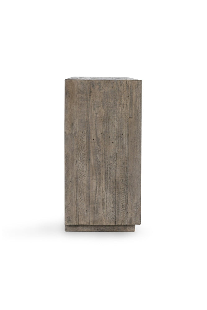 Classic Home - Denver 80in Wood Distressed Gray Sideboard Buffet - 52004066 veiw 3