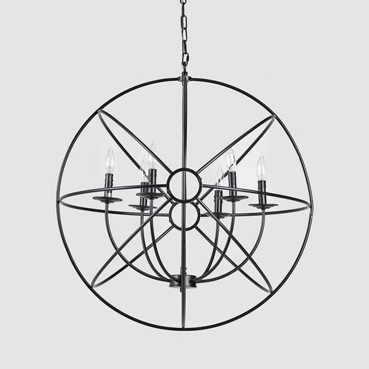 Classic Home - Derince Iron Chandelier Small - 56004146 veiw 1