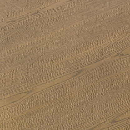 Classic Home  - Devin Oak Wood Round Coffee Table - Khaki Mist - 51031749 veiw 6