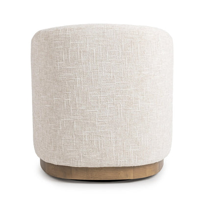 Classic Home - Diah Swivel Accent Chair - Toasted White - 53006692 view 4