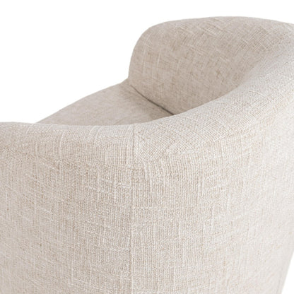 Classic Home - Diah Swivel Accent Chair - Toasted White - 53006692 view 5