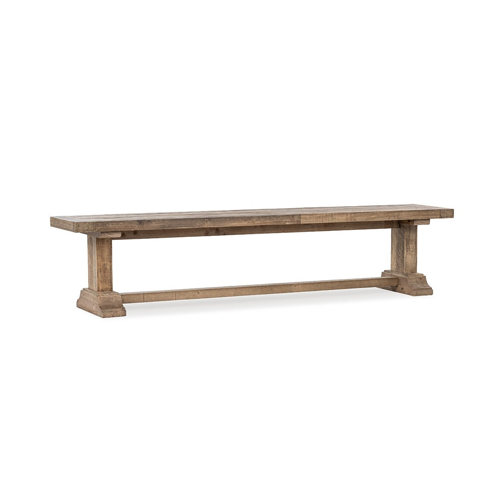 Classic Home  - Dita Reclaimed Pine Wood Bench - Aged Pine - 53006229 veiw 1