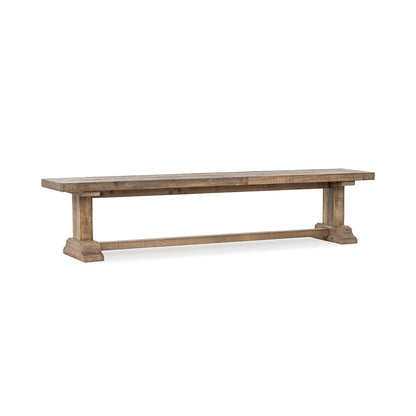 Classic Home  - Dita Reclaimed Pine Wood Bench - Aged Pine - 53006229 veiw 1