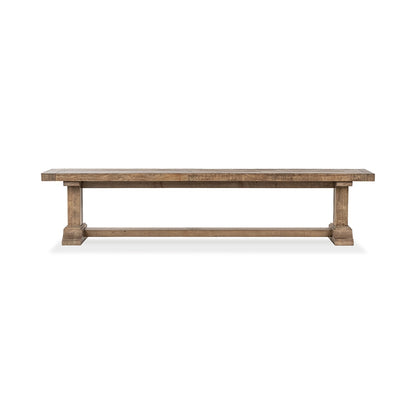 Classic Home  - Dita Reclaimed Pine Wood Bench - Aged Pine - 53006229 veiw 2