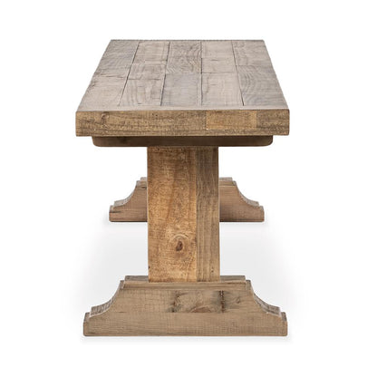 Classic Home  - Dita Reclaimed Pine Wood Bench - Aged Pine - 53006229 veiw 3