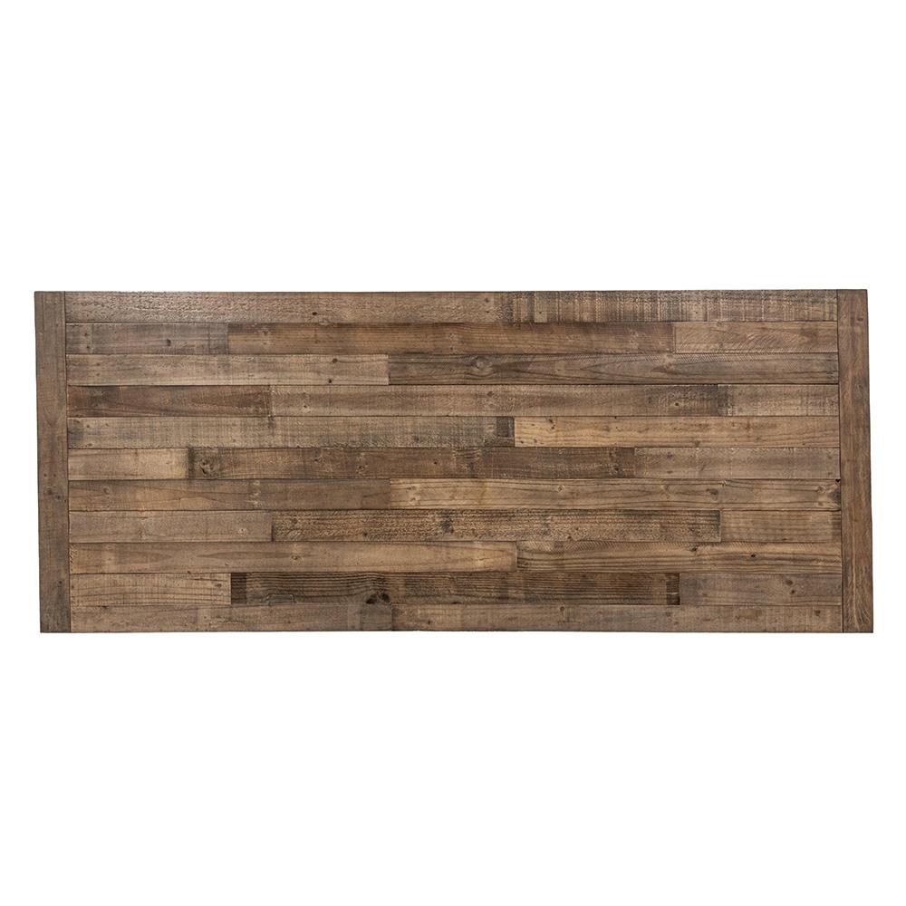 Classic Home  - Dita Reclaimed Pine Wood Dining Table - Aged Pine - 51031686 veiw 4