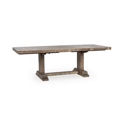 Classic Home  - Dita Reclaimed Pine Wood Extendable Dining Table - Aged Pine - 51031711 veiw 1