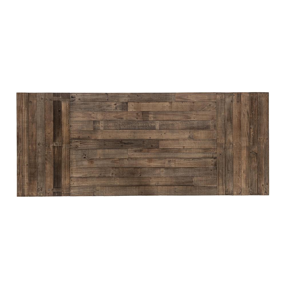 Classic Home  - Dita Reclaimed Pine Wood Extendable Dining Table - Aged Pine - 51031711 veiw 4