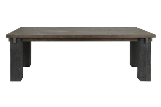 Classic Home - Duncan 90in Reclaimed Solid Wood Farmhouse Dining Table In Brown - 51031580 veiw 2