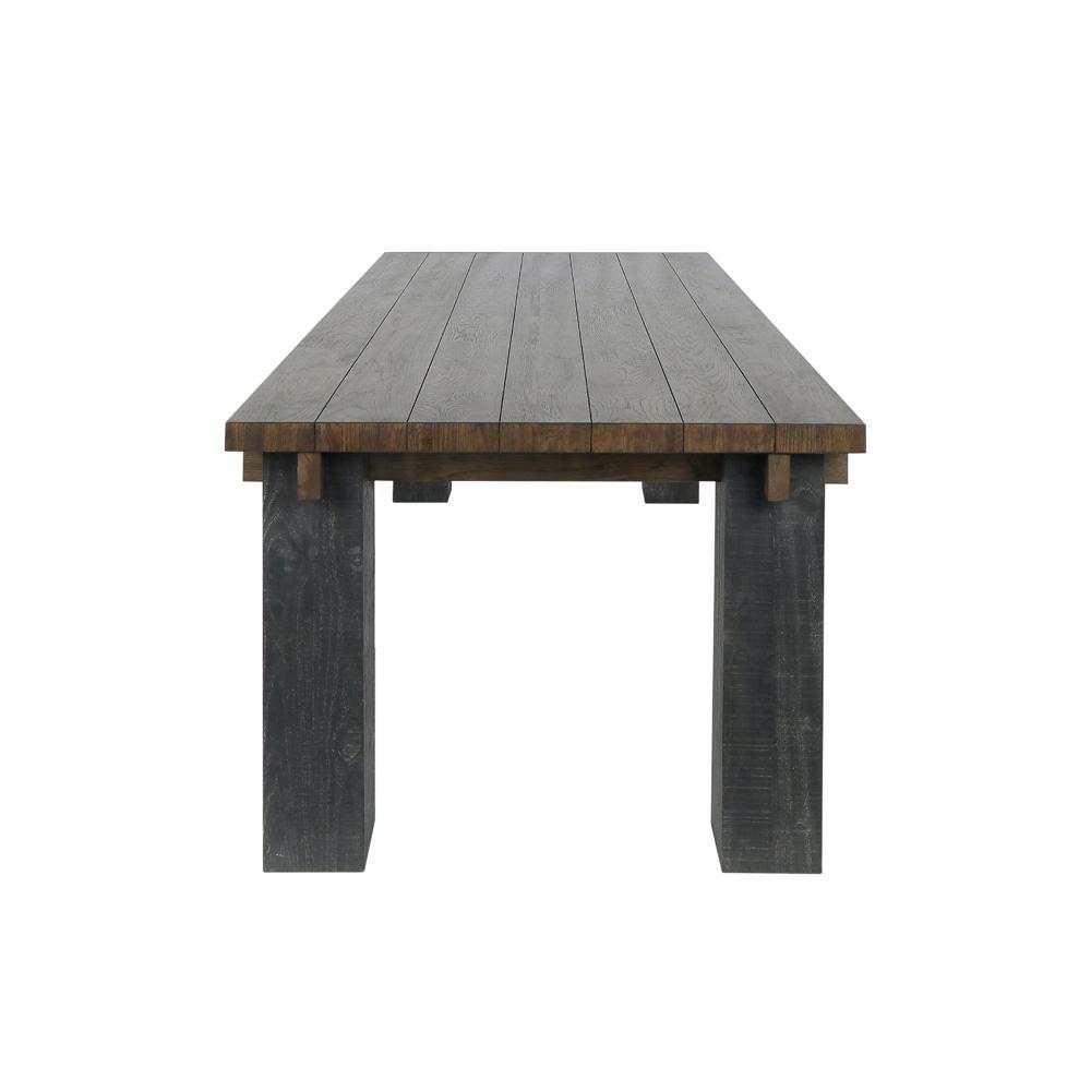 Classic Home - Duncan 90in Reclaimed Solid Wood Farmhouse Dining Table In Brown - 51031580 veiw 3