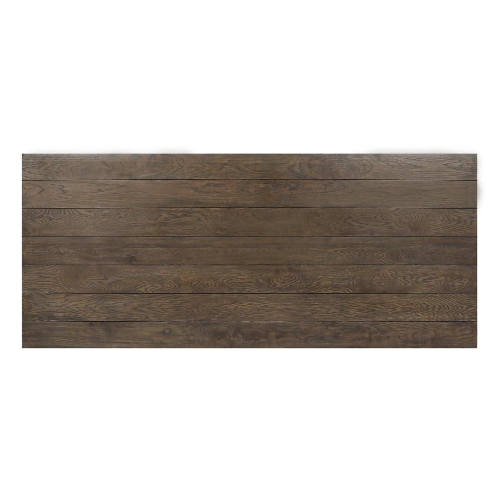 Classic Home - Duncan 90in Reclaimed Solid Wood Farmhouse Dining Table In Brown - 51031580 veiw 4