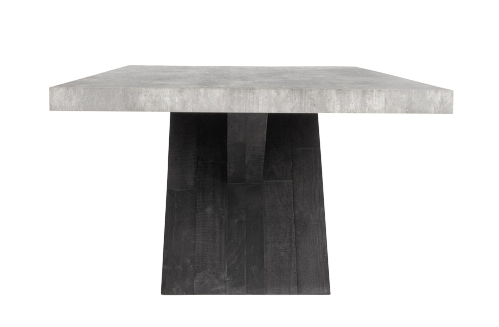 Classic Home - Durant 84in Dining Table Black/Antique Gray - 51031237 veiw 3