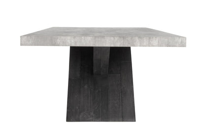 Classic Home - Durant 84in Dining Table Black/Antique Gray - 51031237 veiw 3