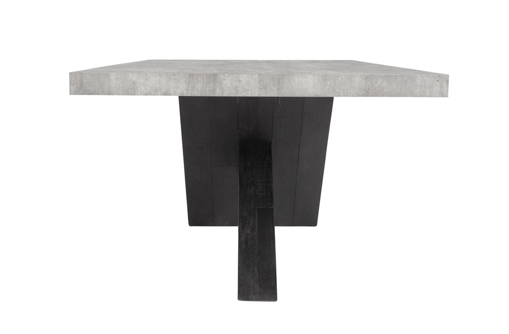 Classic Home - Durant 84in Dining Table Black/Antique Gray - 51031237 veiw 4