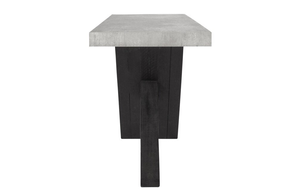Classic Home - Durant Console Table Black/Antique Gray - 51031239 veiw 3