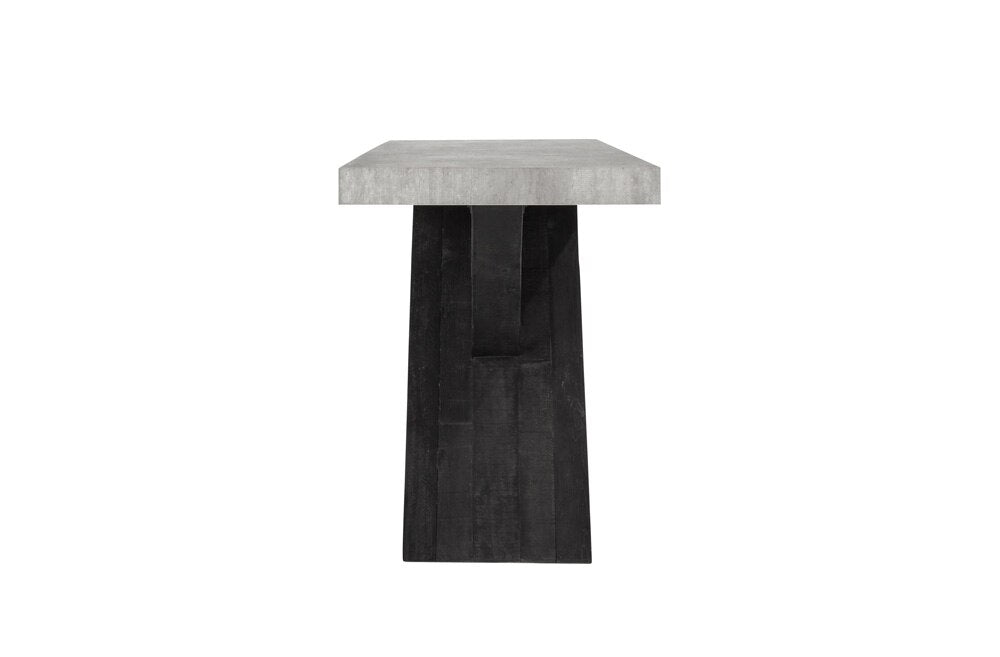 Classic Home - Durant Console Table Black/Antique Gray - 51031239 veiw 4