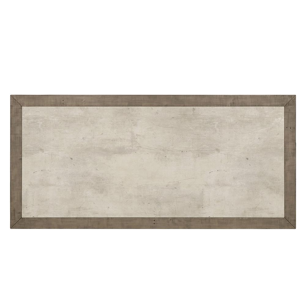 Classic Home - Efron 84in Reclaimed Wood Dining Table In Distressed Gray - 51031320 veiw 2