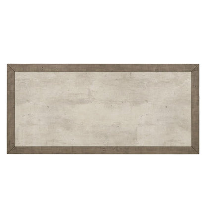 Classic Home - Efron 84in Reclaimed Wood Dining Table In Distressed Gray - 51031320 veiw 2