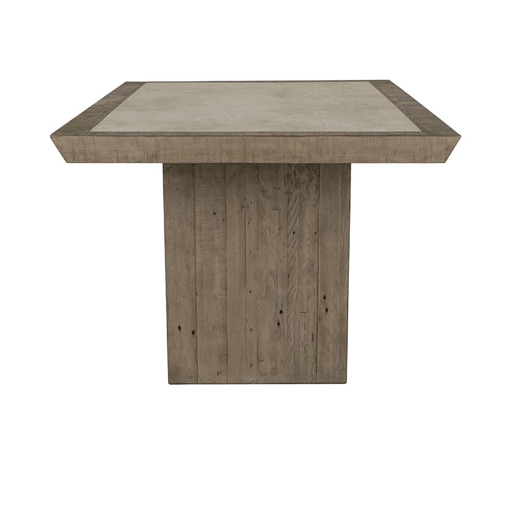 Classic Home - Efron 84in Reclaimed Wood Dining Table In Distressed Gray - 51031320 veiw 4