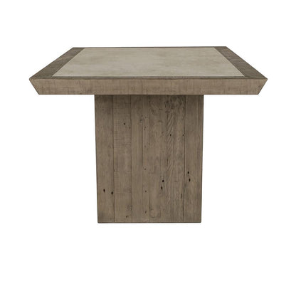 Classic Home - Efron 84in Reclaimed Wood Dining Table In Distressed Gray - 51031320 veiw 4