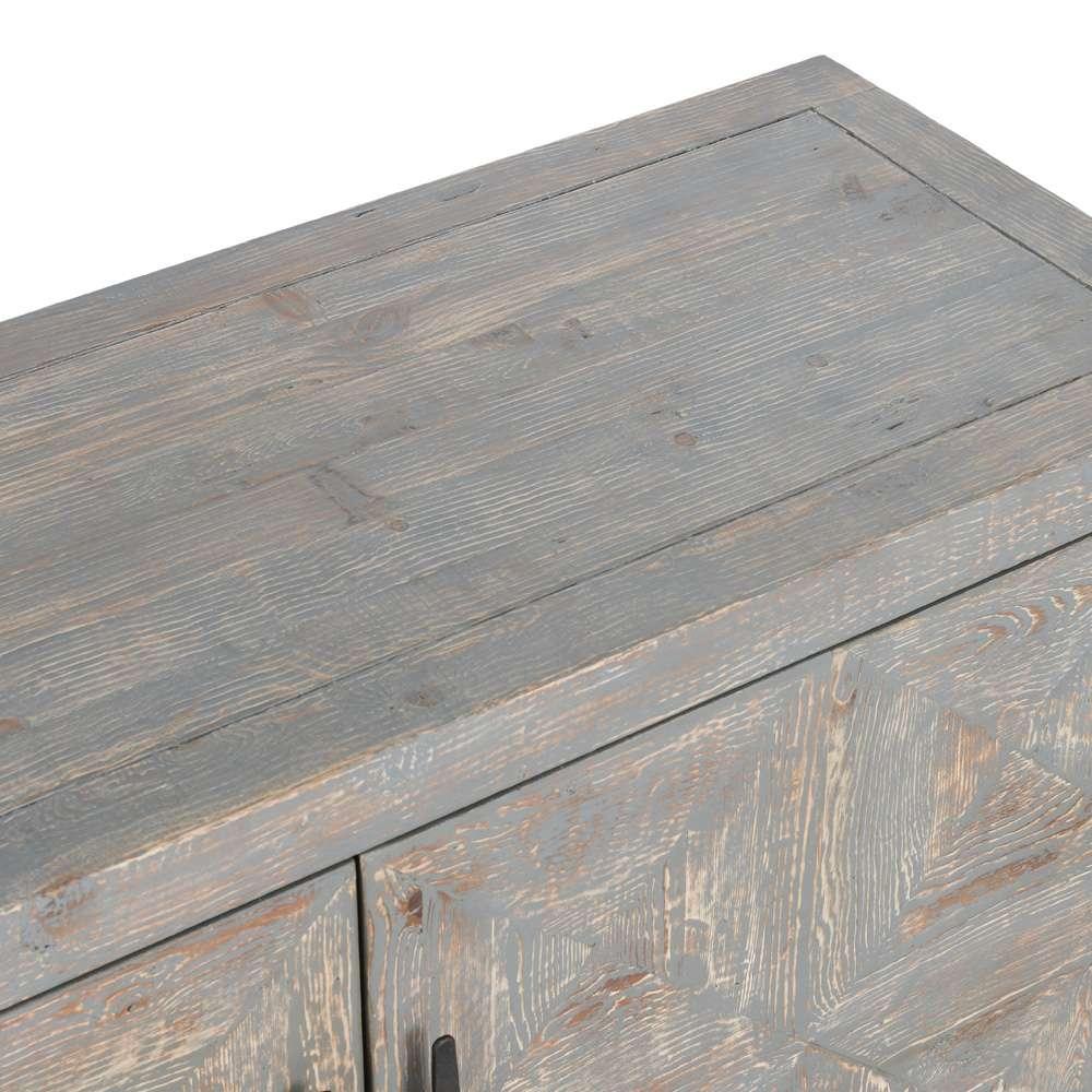Classic Home - Elani Reclaimed Pine 4Dr Cabinet Timeworn Gray - 52004646 veiw 3