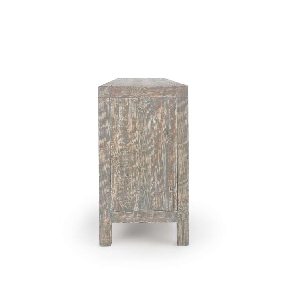 Classic Home - Elani Reclaimed Pine 4Dr Cabinet Timeworn Gray - 52004646 veiw 4