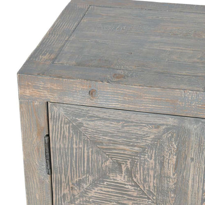 Classic Home - Elani Reclaimed Pine 4Dr Cabinet Timeworn Gray - 52004646 veiw 9