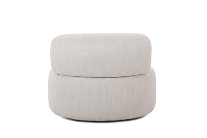Classic Home - Ellis Outdoor Swivel Lounge Chair Light Gray - 53051544 veiw 2