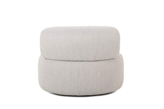 Classic Home - Ellis Outdoor Swivel Lounge Chair Light Gray - 53051544 veiw 2