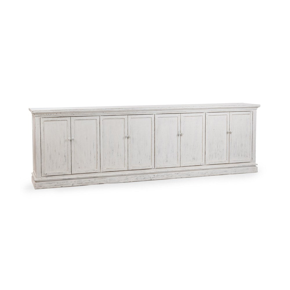 Classic Home - Elmer Reclaimed Pine Sideboard - Shoreline White - 52004263 view 1