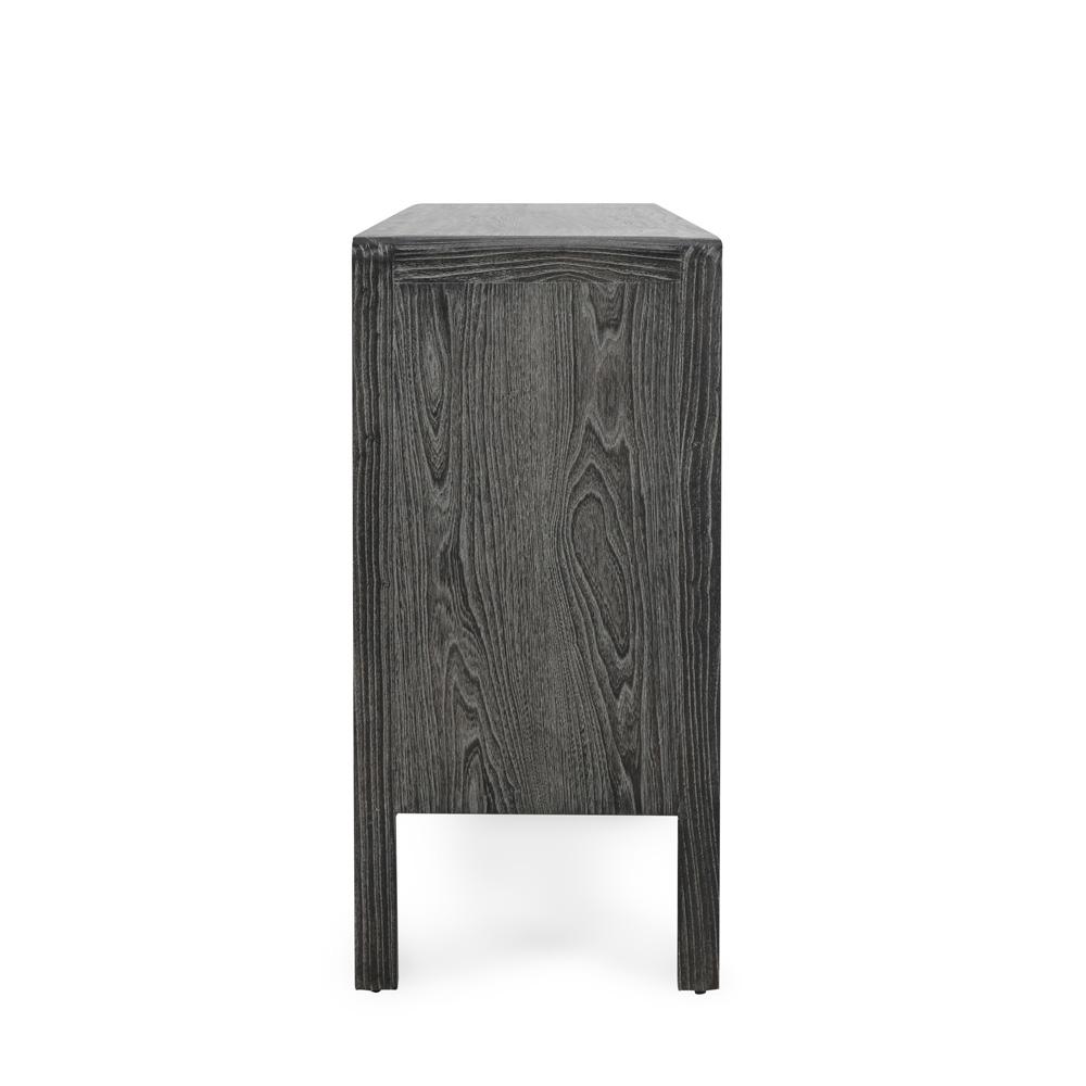 Classic Home - Elodie 4Dr Sideboard Black/Natural - 52004680 veiw 3