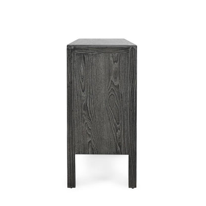 Classic Home - Elodie 4Dr Sideboard Black/Natural - 52004680 veiw 3