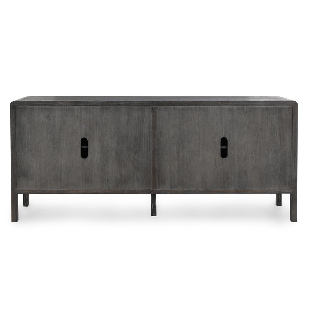 Classic Home - Elodie 4Dr Sideboard Black/Natural - 52004680 veiw 5