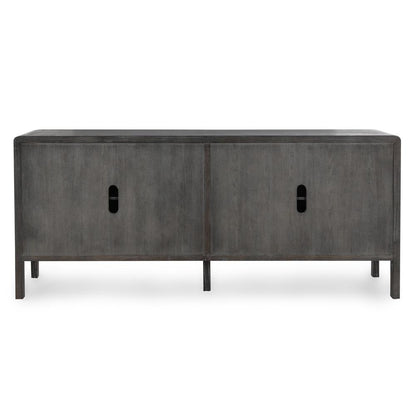 Classic Home - Elodie 4Dr Sideboard Black/Natural - 52004680 veiw 5